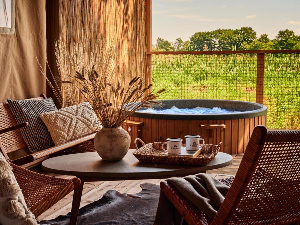 Zatoria Luxury Glamping Zator Exterior foto